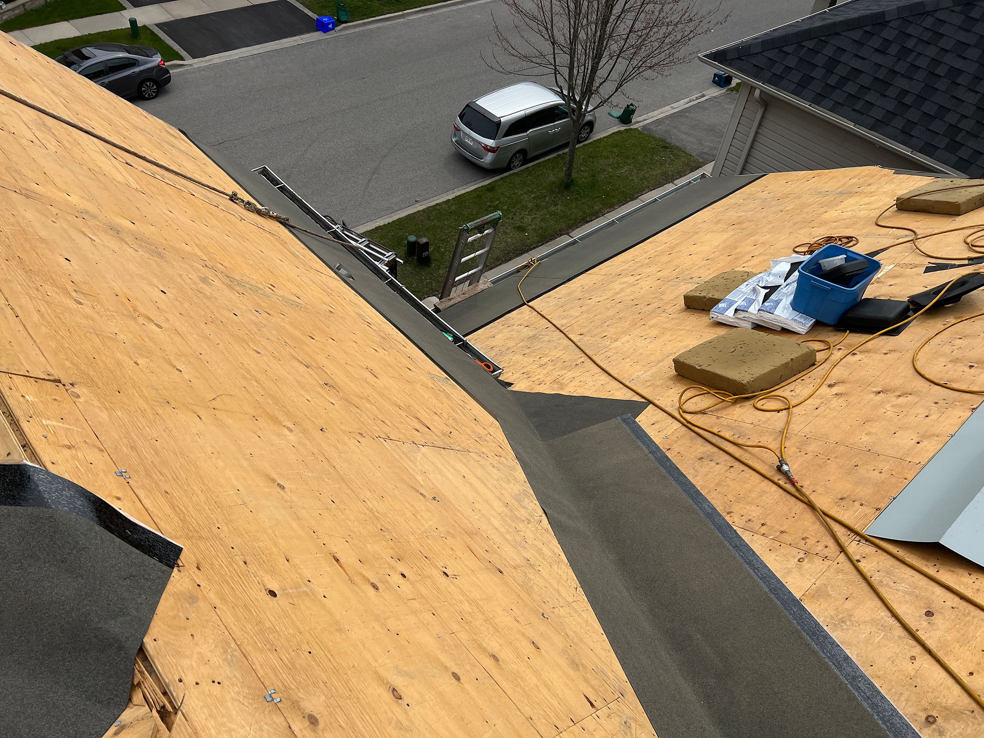 Ajax roof replacement